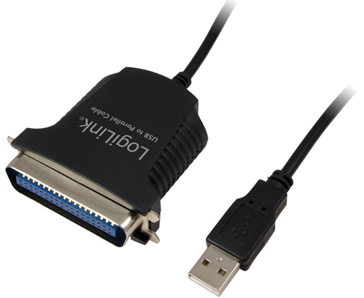 LogiLink Câble d'imprimante USB 1.1, centronics, longueur: