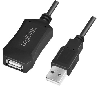 LogiLink Rallonge USB 2.0, 5 m,