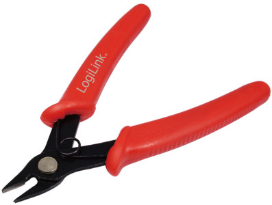 LogiLink Pince coupante, longueur: 130 mm, rouge