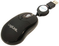 LogiLink Mini souris optique pour notebook avec un câble LogiLink Mini souris optique pour notebook avec un câble
