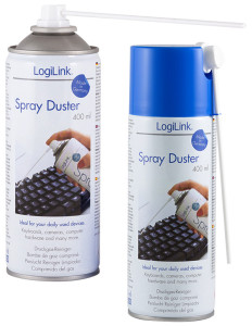 LogiLink Sprayduster bombe de gaz comprimé, contenu: 400 ml