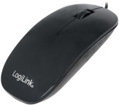 LogiLink Mini souris optique pour notebook, avec fil