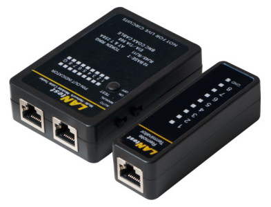 LogiLink Testeur de câbles RJ11,RJ12,RJ45 et BNC