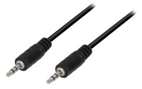 LogiLink Câble audio, 2 x jack mâle 3,5 mm, 0,2 m LogiLink Câble audio, 2 x jack mâle 3,5 mm, 0,2 m