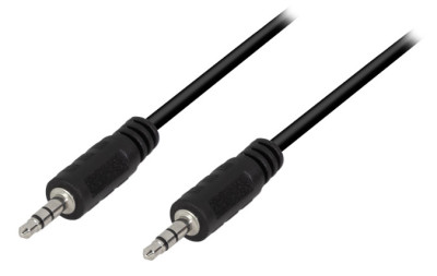 LogiLink Câble audio, 2 x jack mâle 3,5 mm, 0,2 m