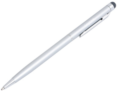 Logilink Stylet avec stylo à bille, argent