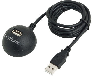 LogiLink Rallonge USB 2.0, avec station d'accueil