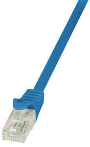 LogiLink Câble patch, Cat. 5e, U/UTP, 0,5 m, rouge