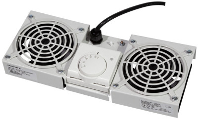 LogiLink Unité de ventilation de toit pour coffrets muraux