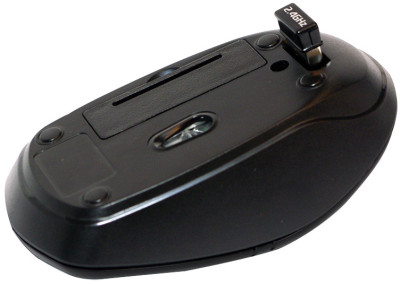 LogiLink Mini souris optique pour notebook, sans fil, noir