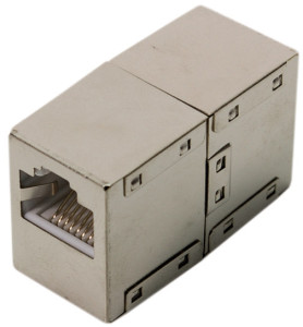 Connecteur de câble de raccordement LogiLink, Cat. 5e, blindé