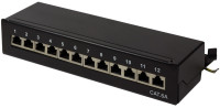 LogiLink Panneau de brassage de bureau, Cat.6A, 8 ports,