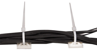 LogiLink mounts attache de câble, 20 x 20 mm