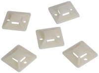 LogiLink mounts attache de câble, 25 x 25 mm LogiLink mounts attache de câble, 25 x 25 mm