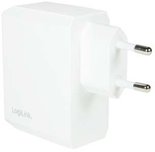 LogiLink chargeur USB, 2 x embrayage USB, fiche Euro