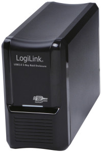 LogiLink Boîtier externe RAID pour 2x3.5 « SATA HDD