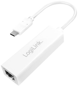 LogiLink adaptateur USB 3.1 Ethernet Gigabit, blanc