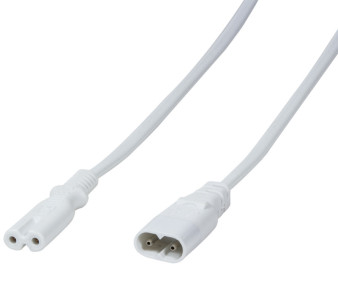 LogiLink câble de rallonge à 3 broches, C8 - C7, 2,0 m