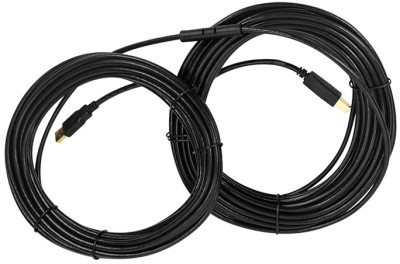 LogiLink câble de rallonge actif, 10,0 m, noir