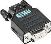 W & T Interface Converter RS232 couplage 9 broches - Fibres, 1KV