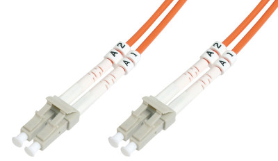 DIGITUS Cable Patch à fibres optiques, LC-Duplex-LC-Duplex