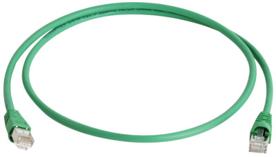 Telegärtner câble patch, Cat.6A (profond),S/FTP,0,25 m,blanc