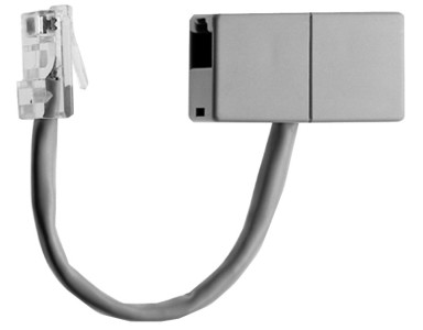 Telegärtner ISDN doubleur de connexion RJ45 8(4)mâle-2xRJ45