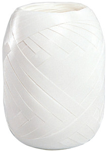 SUSY CARD Ruban en pelote, lisse, 5 mm x 20 m, jaune