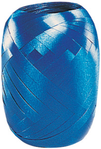 SUSY CARD Ruban en pelote, lisse, 5 mm x 20 m, bleu foncé