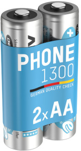 ANSMANN Pile NiMH SPECIAL, Mignon AA, 1.300 mAh, blister de