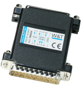 W&T isolant optique RS232 - 4 KV, 0 - 115.200 baud