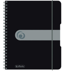 herlitz Cahier à spirales easy orga to go, A5, quadrillé