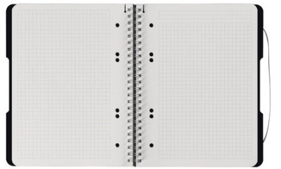 herlitz Cahier à spirales easy orga to go, A5, quadrillé