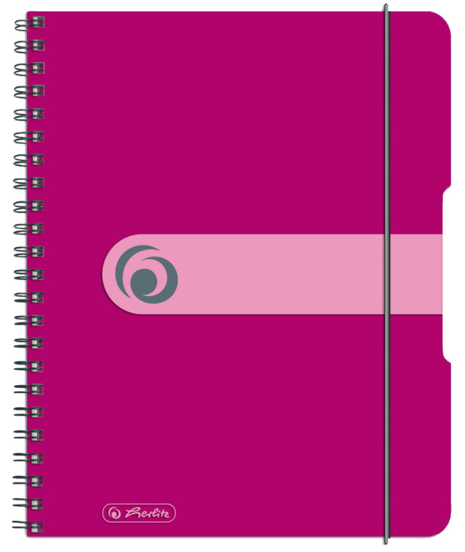 herlitz Cahier à spirales easy orga to go, A5, quadrillé