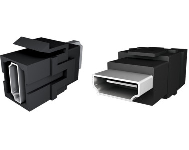 BACHMANN Cadre de support pour prises femelles RJ45(917.000)