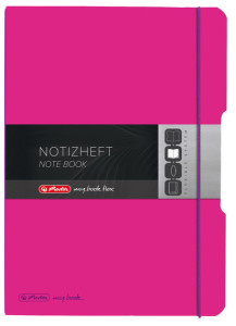 herlitz Carnet de notes my.book flex, A4, couverture PP,