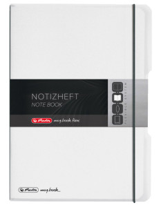 Herlitz Notizheft my.book flex, A6, PP-couverture, blau