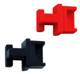 Telegärtner Capuchon protecteur anti-poussière RJ45, rouge