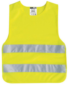 IWH Gilet de sécurité pour enfants, DIN EN 1150, jaune