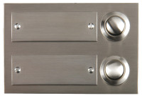 UniTECT bouton pour sonnette, zinc moulé, 1-bouton UniTECT bouton pour sonnette, zinc moulé, 1-bouton