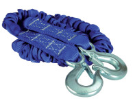 Unitec voiture corde de remorquage XXL 3000 kg avec le drapeau de sécurité