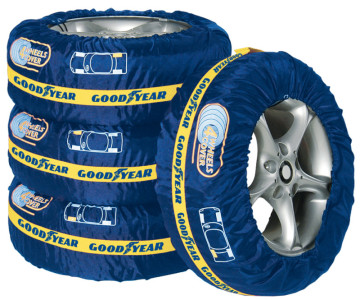 GOODYEAR Kit de housses de protection pour pneus, 4 pièces