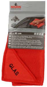 NIGRIN Performance Chiffon en microfibre, pour verre