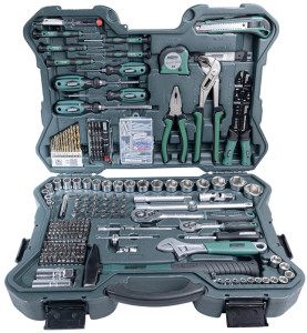 BRÜDER MANNESMANN Jeu d'outils, 303 pièces
