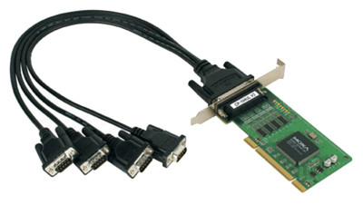 MOXA carte PCI sérielle 16C550 RS-232, 4 ports