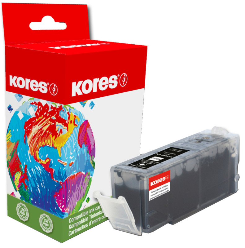 Kores encre G1504BK remplace Canon PGI-5BK, noir