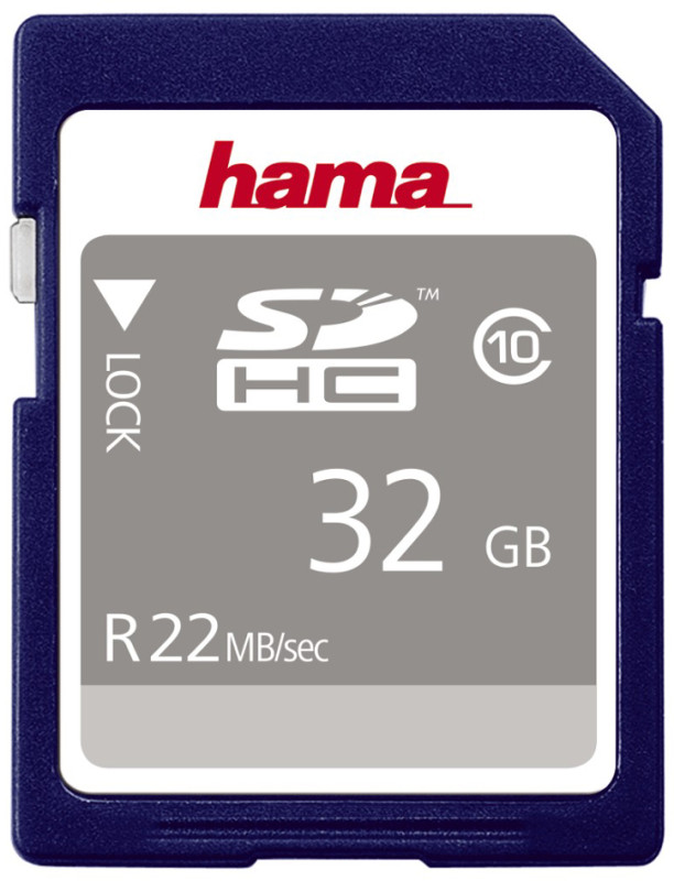 hama Carte mémoire High Speed Gold SecureDigital, 16 Go