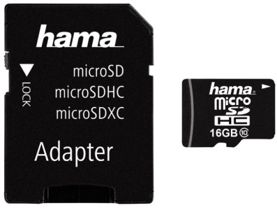 hama Carte mémoire Micro SecureDigital High Capacity, 32 Go