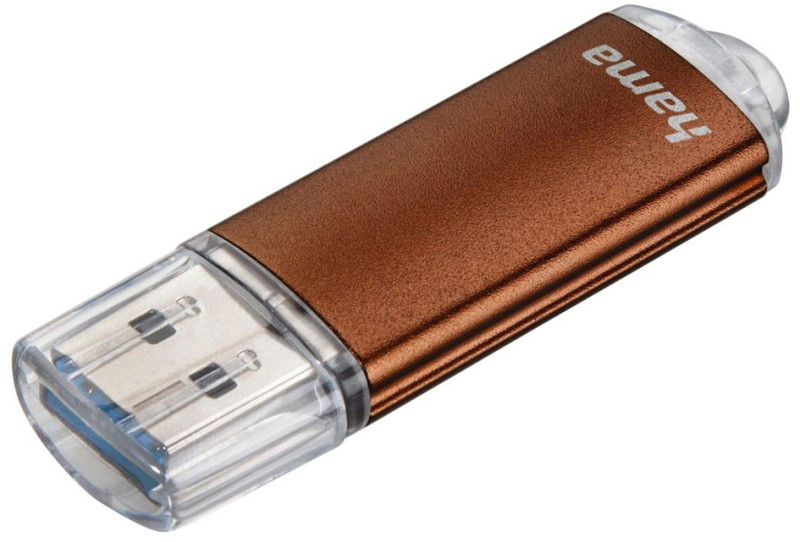 hama Clé USB 3.0 FlashPen Laeta, 16 GB, brun