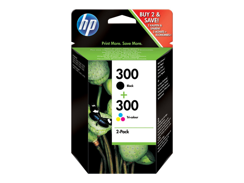 HP : 300 Cartouche encre ED COMBO 2 pack gr